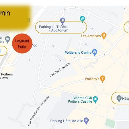 Appartement En Face De La Gare - Centre Ville ポアティエ エクステリア 写真