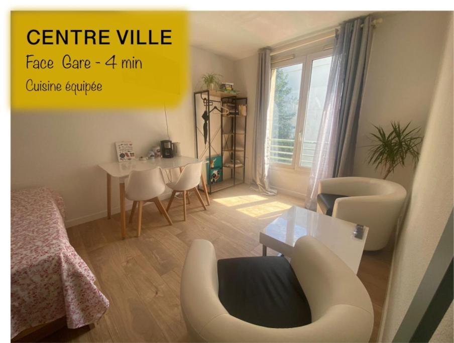 Appartement En Face De La Gare - Centre Ville ポアティエ エクステリア 写真